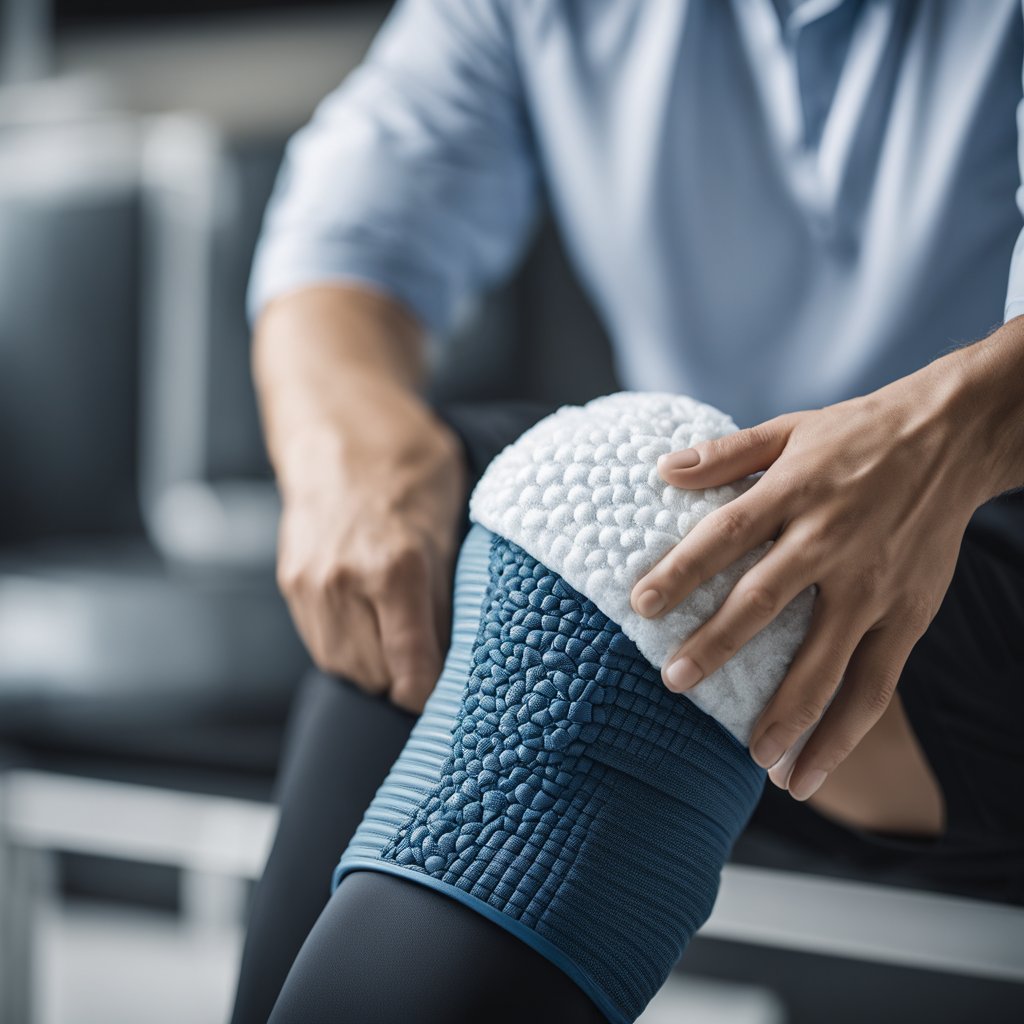 combine cold therapy wrap with other treatments